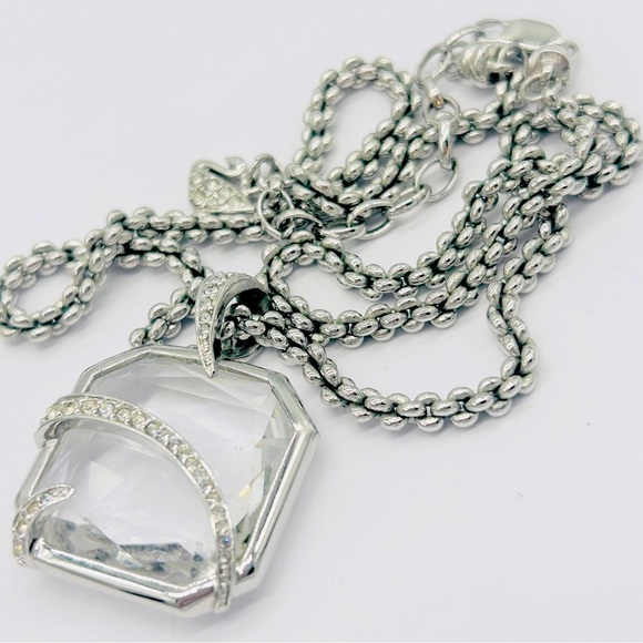 Swarovski Crystal Large Pendant Necklace - Picture 1 of 4